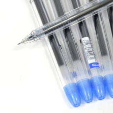 东亚(DONG-A) 0.4mm雾杆签字笔 针管尖中性笔水笔#MY-GEL，蓝色，12支装