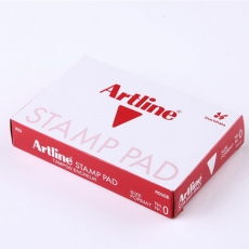 旗牌Artline 中号方形快干印台 快干印泥纱布#EHJ-2，红色