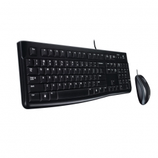 罗技(Logtitech) USB有线键盘鼠标 键鼠套装#MK120