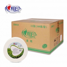 心相印大卷纸 188米三层大盘纸 卫生纸大卷纸厕所纸#ZB010，12卷/箱
