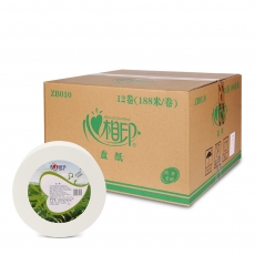 心相印大卷纸 188米三层大盘纸 卫生纸大卷纸厕所纸#ZB010，12卷/箱