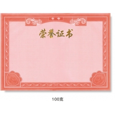 昌盛 16K荣誉证书内页 奖状内页