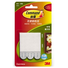 3M 思高(Scotch) 中号无痕魔力扣 强力无痕挂扣相片粘胶