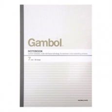 渡边(Gambol) A4，50页无线装订本 软皮