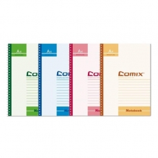 齐心(Comix) A4，80页螺旋装订本 线圈本