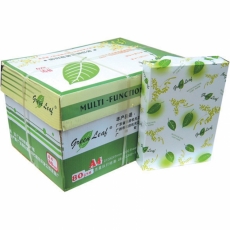 绿叶 A5，80G高级复印纸 A5办公用纸，20包/箱