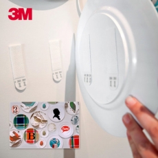 3M 思高(Scotch) 小号无痕魔力扣 强力无痕挂扣相片粘胶 