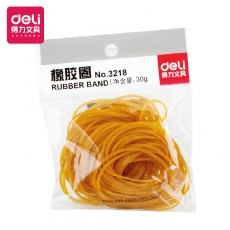 得力30g橡皮筋 牛皮筋乳胶圈#3218