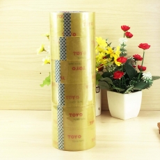 东洋(TOYO) 5.5cm*100码封箱胶 透明胶带 封箱胶带胶带纸，5卷/筒