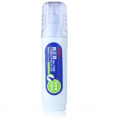 Deli得力 12ml钢嘴修改液学生涂改液环保修正笔液#7382