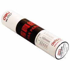 得力(Deli) 210mm*30m热敏传真纸 传真机专用纸热敏纸#7727