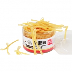 得力(Deli) 高弹力天然橡胶圈橡皮筋 #3213