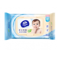 维达湿巾手口可用80片